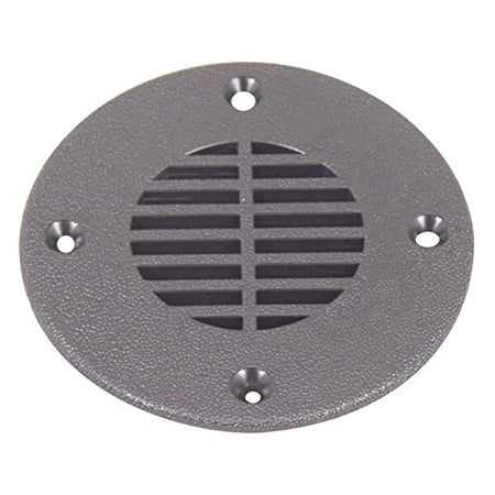 T-H MARINE FD-4-DP Floor Drain and Vent Cover - Black, 4 product image