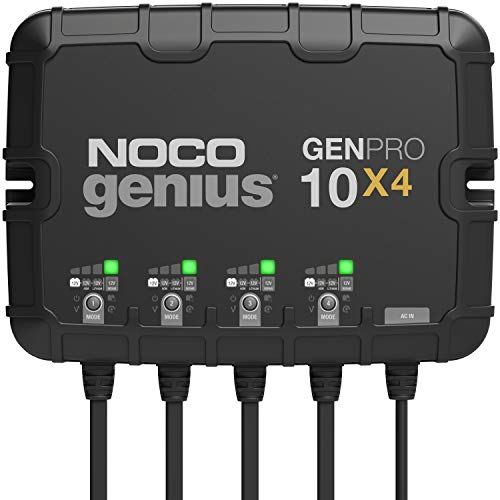 NOCO GENPRO10X4 Genius : 4-Bank, 40A Onboard Battery Charger - 10A Per Bank, 12V Wa... product image