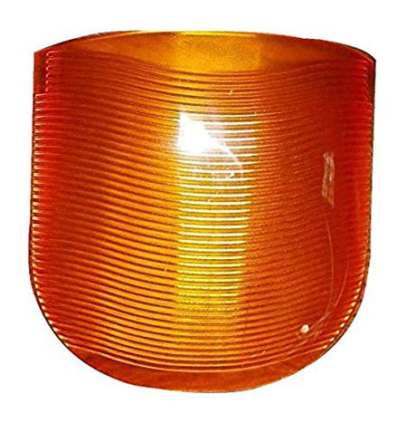 CREATIVE PRO 89-319A Fasteners Unlimited  Replacement Lens for Omega Porch Light, Orange product image