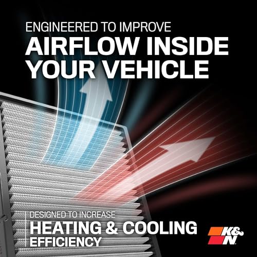 K&N K&N LIFETIME Cabin Air Filter: Premium, Washable, Clean Air for your Cabin: Compatible with 1999-2023 - Outdoor Depot