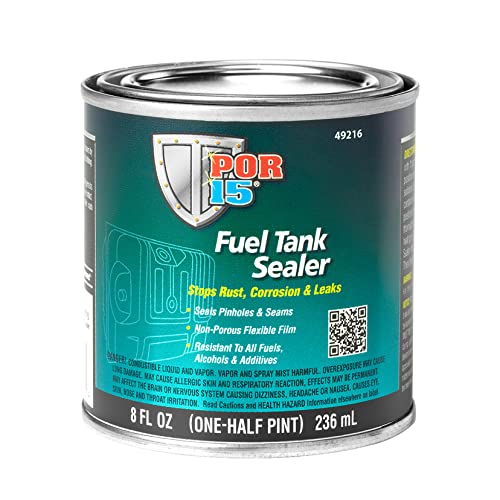 POR 15 49216 POR-15 Fuel Tank Sealer, Stops Rust, Corrosion and Leaks, Resistant... product image