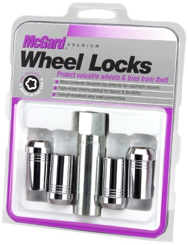 MCGARD 25115 Chrome (M14 x 1.5 Thread Size) Tuner Style Cone Seat Wheel Lock Set... product image