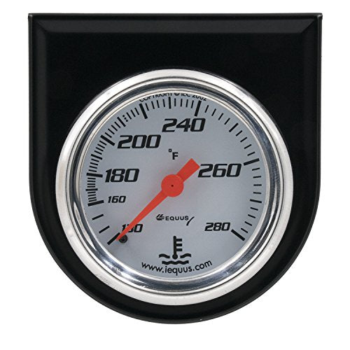 EQUUS E5242 5242 2 Mechanical Water Temperature Gauge, White product image
