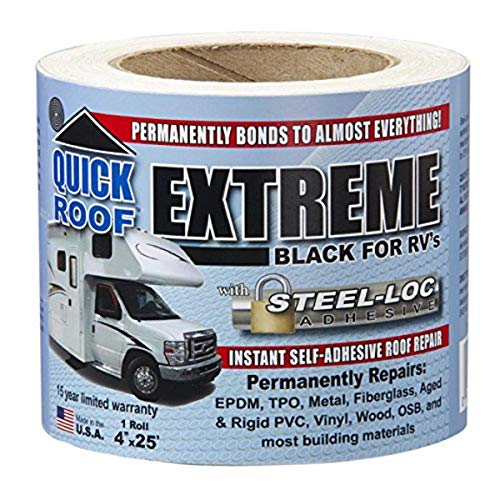 Cofair COFAIR PROD Cofair B-UBE425 Quick Roof Extreme Black 4" x 25' - Outdoor Depot