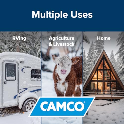 Camco Camco 25-Ft Heated Water Hose for RV - Water Line Freeze Protection Down to -20°F/-28°C - Features - Outdoor Depot
