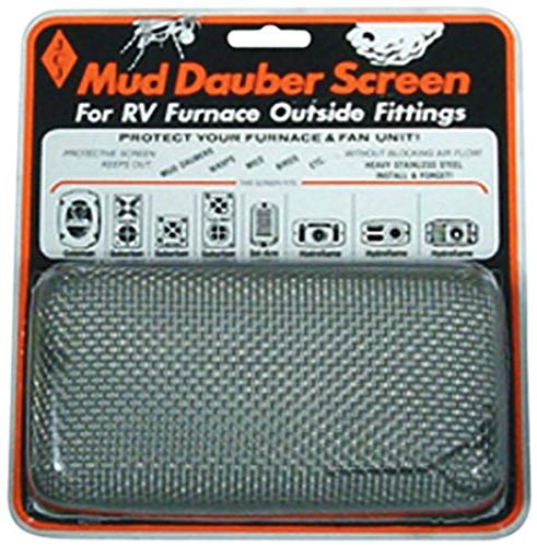 JCJ ENTERPR W100 JCJ W-100 Mud Dauber Screen for RV Water Heater product image