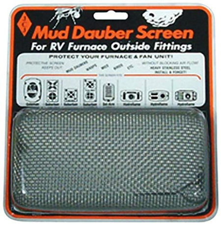 JCJ ENTERPR W100 JCJ W-100 Mud Dauber Screen for RV Water Heater product image