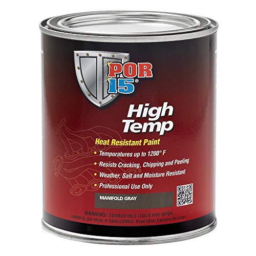 POR 15 44216 POR-15 High Temperature Paint, High Heat Resistant Paint, Weather a... product image