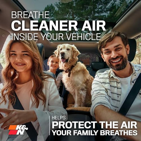 K&N K&N LIFETIME Cabin Air Filter: Premium, Washable, Clean Air for your Cabin: Compatible with 2014-2025 - Outdoor Depot
