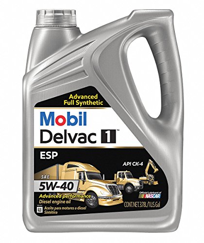 MOBIL 112825 1  Delvac 1 ESP 5W-40, Diesel, 1 gal product image