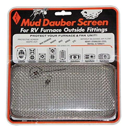 JCJ ENTERPR M200 JCJ M-200 Mud Dauber Screen for RV Furnace Outside Fitting product image