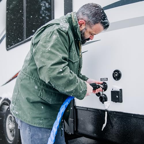 Camco Camco 25-Ft Heated Water Hose for RV - Water Line Freeze Protection Down to -20°F/-28°C - Features - Outdoor Depot