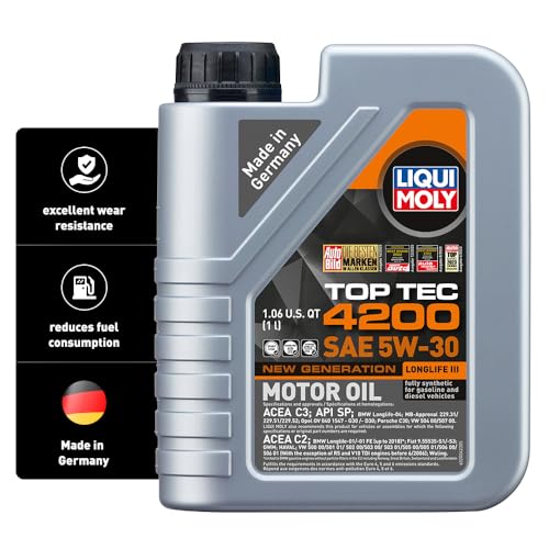 LIQUI MOLY 2004 Top Tec 4200 SAE 5W-30 New Generation | 1 L | Fully synthetic engin... product image