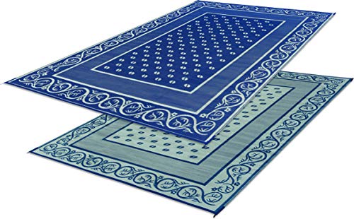 FAULKNER 48704 MAT  VINEYARD 8X20 BLUE product image