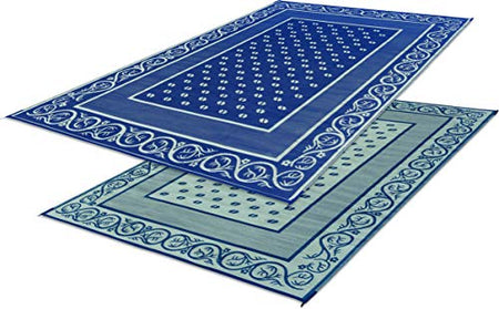 FAULKNER 48704 MAT  VINEYARD 8X20 BLUE product image
