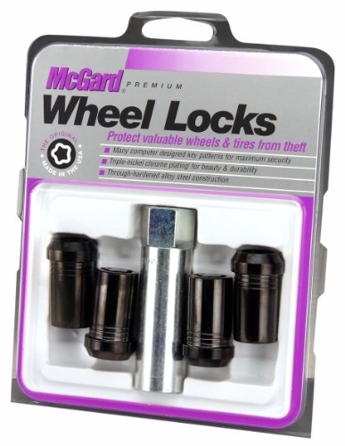 MCGARD 25112 Black (M14 x 1.5 Thread Size) Tuner Style Cone Seat Wheel Lock, (Se... product image