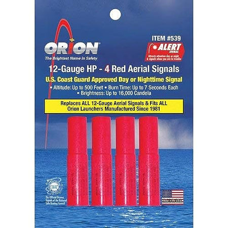 ORION 534 Safety Areial Flare Refill, Red (4 Piece Pack) product image