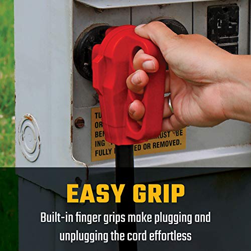 VALTERRA LLC A10-5050EH Valterra  Mighty Cord RV 50-Amp Extension Cord, 50 ft., Red - view 7