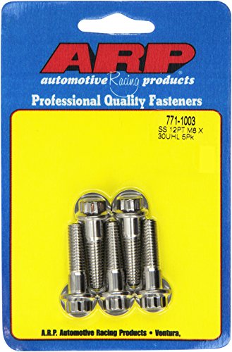 ARP 771-1003 () M8 x 1.25 x 30 12pt SS Bolts (5/pkg) product image