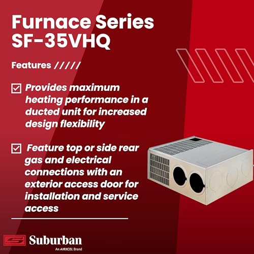 Suburban Suburban SF Series Ducted Low Profile Furnace SF-42VHQ 42,000 BTU/h LP Gas Furnace Model 2592A - Outdoor Depot