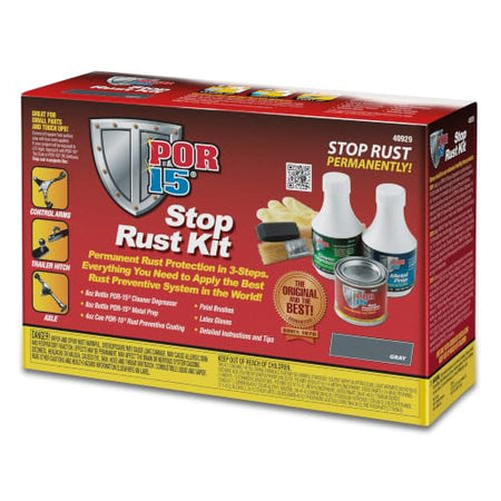 POR 15 40929 POR-15 Stop Rust Kit, Gray, Non-Porous Coating Seals and Protects M... product image