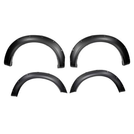 Trailfx TrailFX Pocket Fender Flares Fits 2023-2025 Ford F-250 Super Duty Black Plastic Fenders 2" Tire - Outdoor Depot