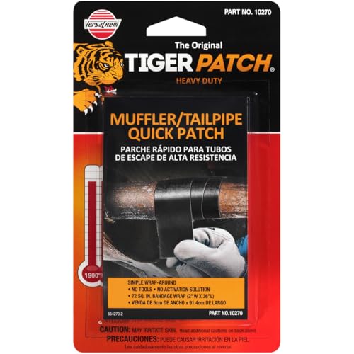 PERMTX-LOCKT 10270 Versachem Tiger Patch Muffler & TAILPIPE WRAP - 2 INCH X 36 INCH product image