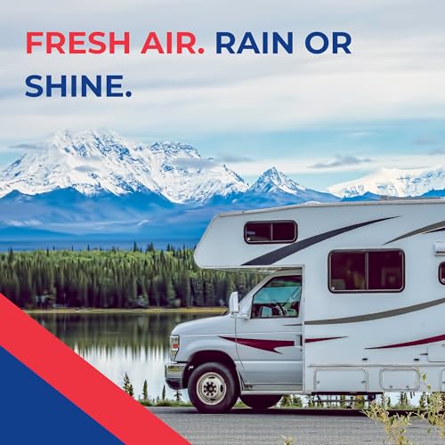 Maxx Air MAXXAIR Maxxfan Deluxe - All-In-One RV Vent, Shield & Fan; Built-In Rain Shield, 10 Speed - Outdoor Depot