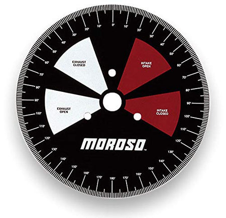 MOROSO 62190 Degree Wheel, 11 in Diameter, Steel, Black Paint, Each product image