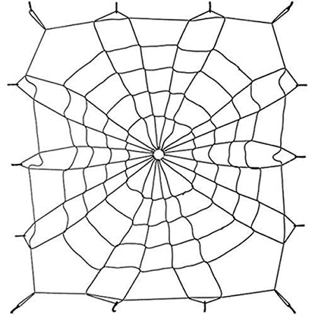 WOLF PROD. 80112-01 Covercraft Spidy Gear ; Small Black Load Security 'Bed Webb' product image
