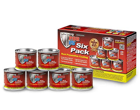 POR 15 45006 POR-15 Six Pack Rust Preventive Coating, Stop Rust and Corrosion Pe... product image