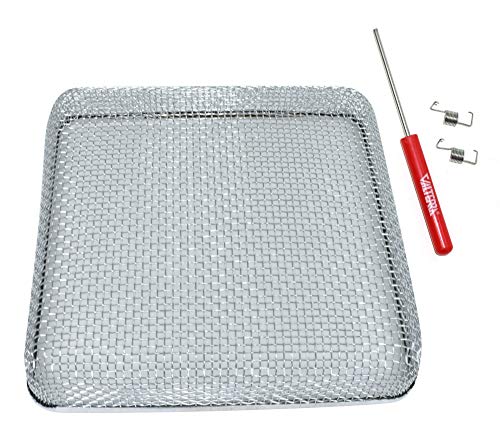 VALTERRA LLC A10-1323VP RV SCREEN, WATER HEATER, SQUARE, 6.75IN X 6.75IN X 1.3IN, CARDED product image