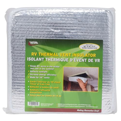 VALTERRA LLC A10-1603 Valterra  Vent Insulator with Reflective Surface 14 x 14 product image