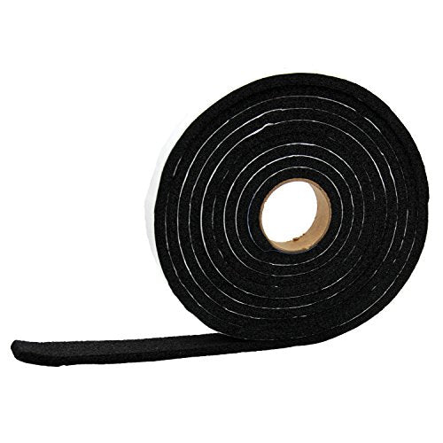 AP PRODUCTS 018-381210 3/8 x 1/2 x 50' Vinyl Weather Stripping Foam Tape product image