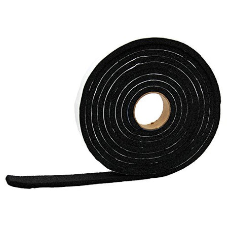 AP PRODUCTS 018-381210 3/8 x 1/2 x 50' Vinyl Weather Stripping Foam Tape product image
