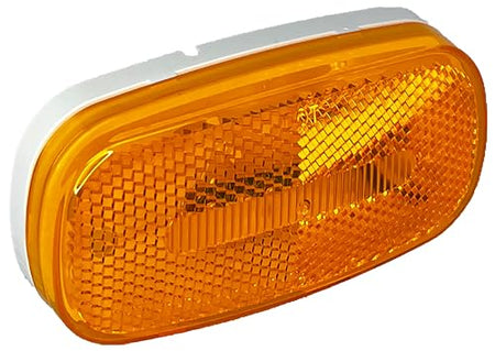 RV DESIGNER L901 Amber Oblong Reflex LED Marker/Clearance Light, P2, 4.13? x 2.0? product image