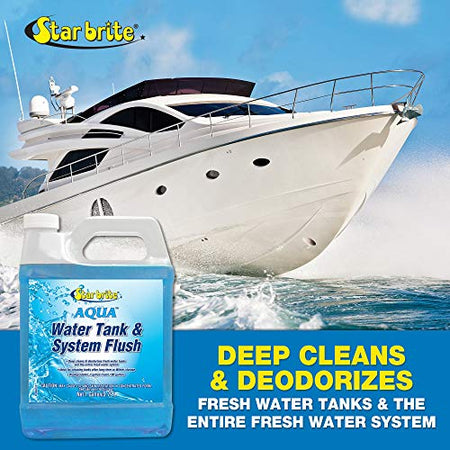 STAR BRITE STAR BRITE Aqua Water Tank & System Flush - Deep Cleans & Deodorizes Fresh Water Tanks & Entire - Outdoor Depot