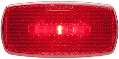 OPTRONICS MCL0032RBBP MCL0032RBB ONE LED MARK LIGHT;OVAL;BLK BSE;RED product image