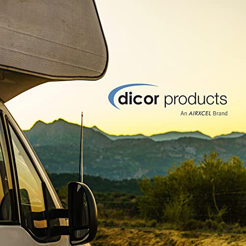 Dicor Dicor CP-SB10SQE Soft Bristle Exterior Wash Brush with Squeegee for Exterior RV Roof Cleaning and - Outdoor Depot