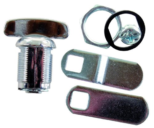 JR PRODUCTS 00125 Deluxe Compartment Thumb Lock - 7/8 product image