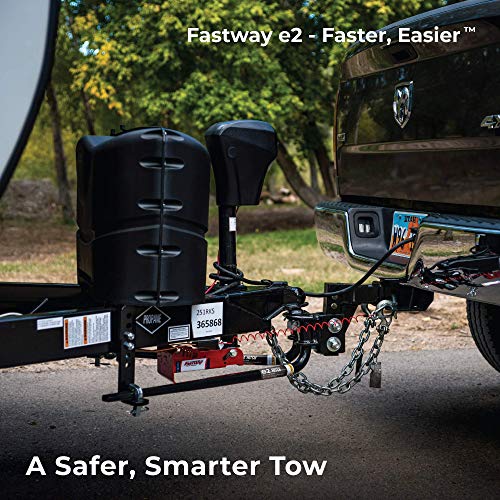 Fastway Fastway e2 2-Point Sway Control Round Bar Hitch, 94-00-0600, 6,000 Lbs Trailer Weight Rating, 600 - Outdoor Depot