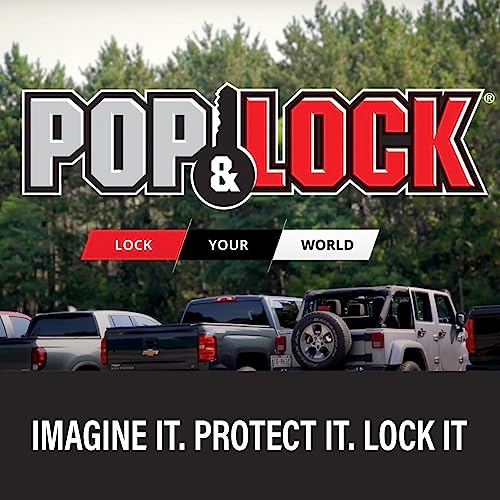 Pop & Lock Pop & Lock – Manual Tailgate Lock for Chevy Silverado and GMC Sierra, Fits 1999 to 2007 Models - Outdoor Depot