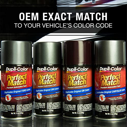 Dupli-Color Dupli-Color Perfect Match Premium Automotive Paint, Dark Garnet Red Pearl, 8 oz - Outdoor Depot