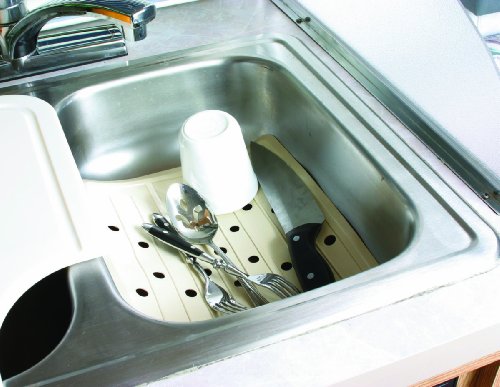 Camco Camco 43720 RV & Marine Sink Mat, White - Outdoor Depot