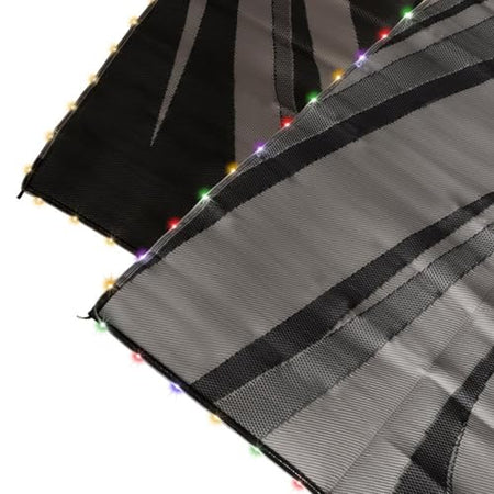 FAULKNER 53025 Patio Mat , Modern Swish Design, 18 Foot Length x 9 Foot Width, Pol... product image