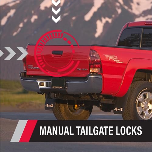 Pop & Lock Pop & Lock PL5500 Black Manual Tailgate Lock Toyota Tacoma (Standard Lock) - Outdoor Depot