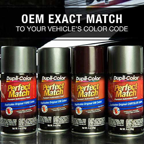 Dupli-Color Dupli-Color Perfect Match Premium Automotive Paint, Black (M), 8 oz - Outdoor Depot