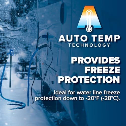 Camco Camco 12-Ft Heated Water Hose for RV - Water Line Freeze Protection Down to -20°F/-28°C - Features - Outdoor Depot