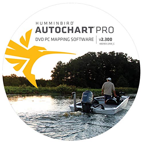 HUMMINBIRD 600032-1 AutoChart PRO North America Sonar & GPS DVD PC Mapping Software Small product image