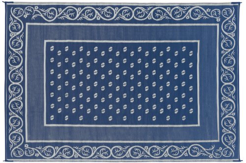 FAULKNER 48698 Vineyard 6 by 9-Feet Blue Multi-Purpose Mat product image